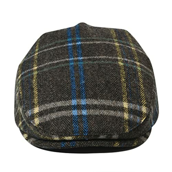 JANGOUL Kids Wool Tweed Flat Cap Herringbone Boy Girl Newsboy Caps Infant Toddler Child Youth Beret Hat Ivy Gatsby Cap - Image 3