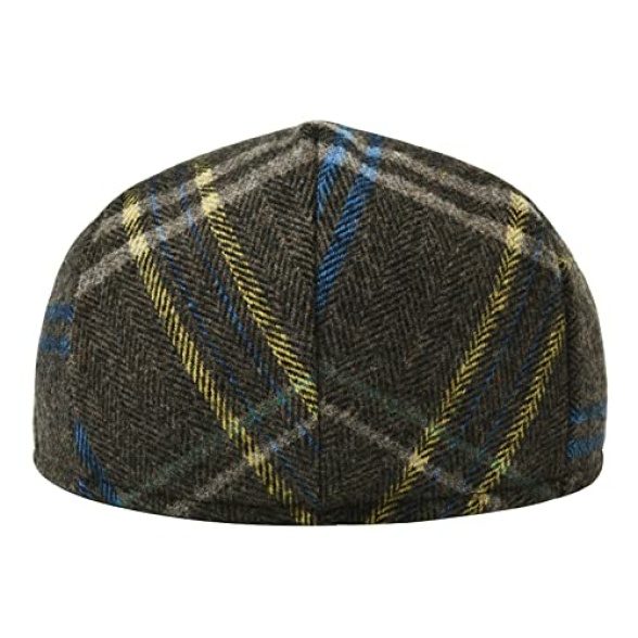 JANGOUL Kids Wool Tweed Flat Cap Herringbone Boy Girl Newsboy Caps Infant Toddler Child Youth Beret Hat Ivy Gatsby Cap - Image 5