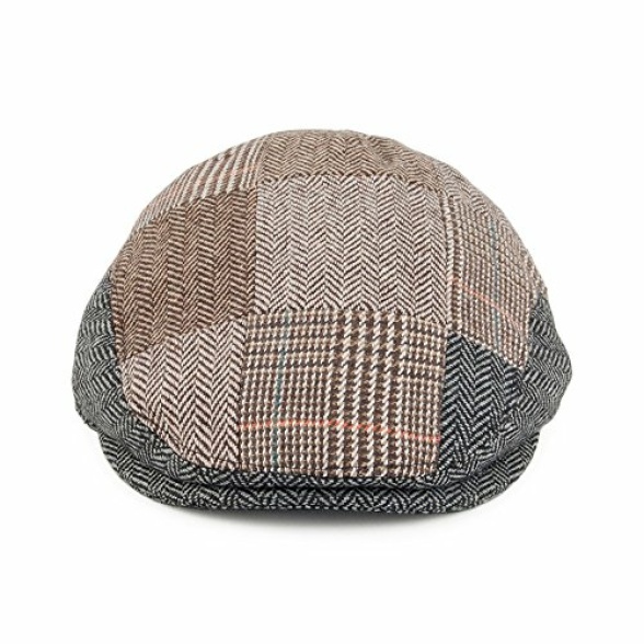 Jaxon & James Baby Patchwork Flat Cap - Multi-Coloured - Image 4
