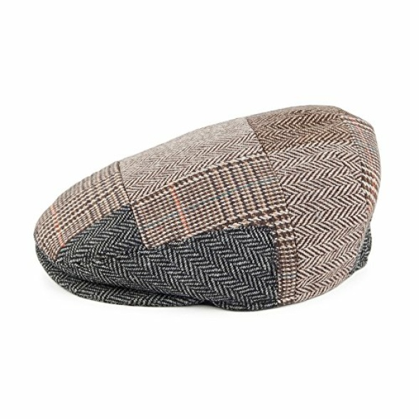 Jaxon & James Baby Patchwork Flat Cap - Multi-Coloured - Image 5