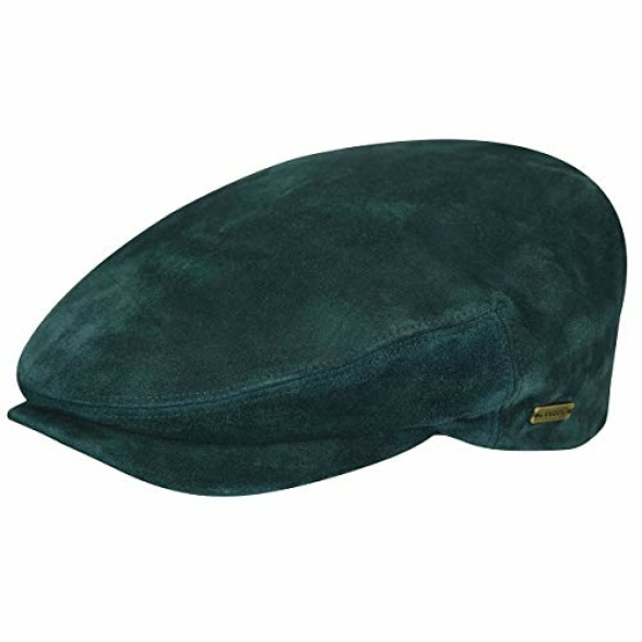 Kangol Italian Suede Flat Cap Ivy hat Leather