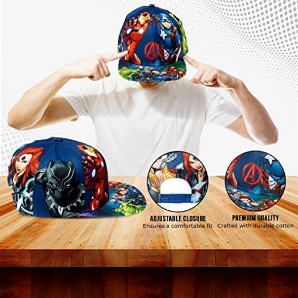 Marvel Avengers Baseball Cap, One Size Baseball hat for Men, Comfortable Hat, Avengers Gift for Men, Mens Merchandise - Image 5