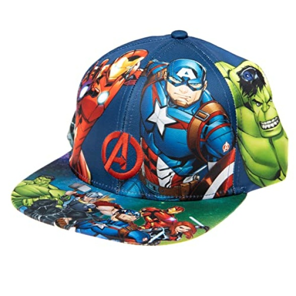 Marvel Avengers Baseball Cap, One Size Baseball hat for Men, Comfortable Hat, Avengers Gift for Men, Mens Merchandise