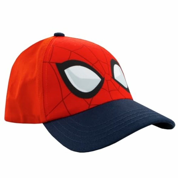 Marvel Hat | Spiderman Cap | Super Hero Boysâ Hats & Caps | Official Spiderman Merchandise | One Size Red - Image 3