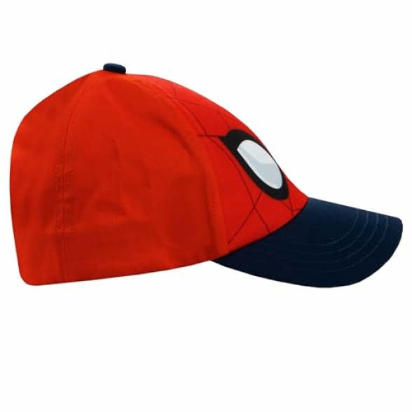 Marvel Hat | Spiderman Cap | Super Hero Boysâ Hats & Caps | Official Spiderman Merchandise | One Size Red - Image 4