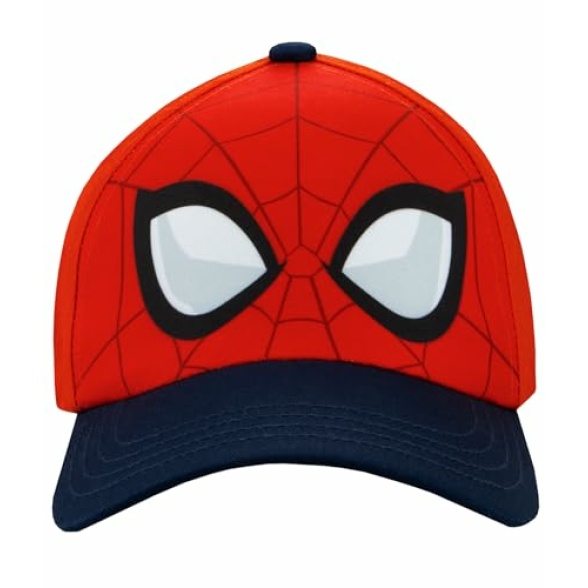 Marvel Hat | Spiderman Cap | Super Hero Boysâ Hats & Caps | Official Spiderman Merchandise | One Size Red