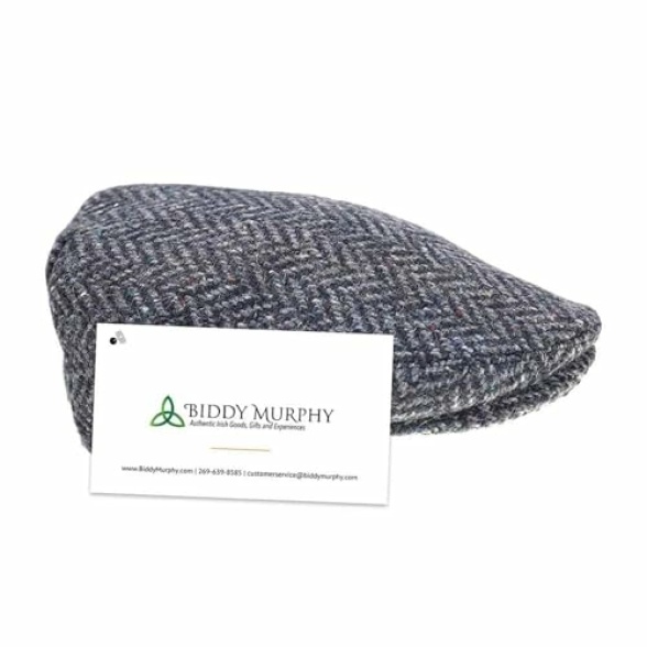 Men’s Flat Cap 100% Irish Wool Newsboy Hat Classic Scally Ivy Irish Made Cap - Image 5