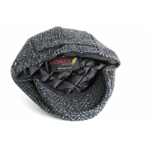 Men’s Flat Cap 100% Irish Wool Newsboy Hat Classic Scally Ivy Irish Made Cap - Image 6