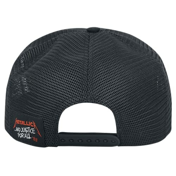 Metallica Justice Unisex Cap Black, 100% polyacrylic, - Image 3