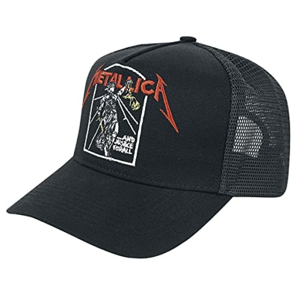 Metallica Justice Unisex Cap Black, 100% polyacrylic,