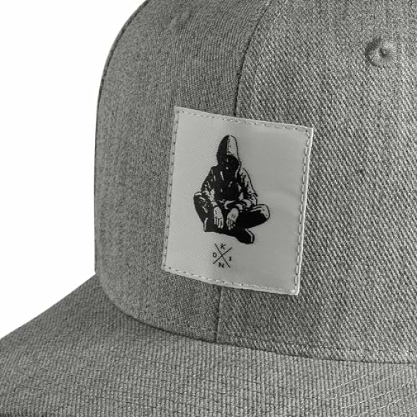 Nebelkind Snapback-Cap Men Women Berlin Grey, OneSize, Base-Cap, Size Adjustable, Unisex, Trendy, Streetwear Style, Baseball Cap with Straight Peak, Retro - Image 5