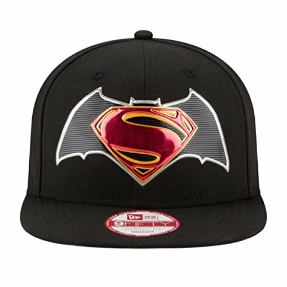 New Era 9Fifty Snapback Cap - Batman v Superman Black - Image 4