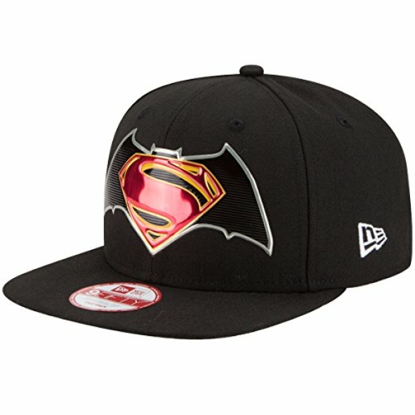New Era 9Fifty Snapback Cap - Batman v Superman Black - Image 2