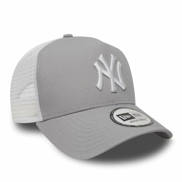 New Era New York Yankees A Frame Adjustable Trucker Cap Clean - Image 3