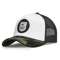 Oblack Trucker Cap | Baseball Caps Mens | Men’s Hats Sun Visor | Golf Hat for Women | Outdoor Running Black Cap | Ladies Summer Baseball Hat | 5 Panel Mesh Caps | Breathable Adjustable Brim