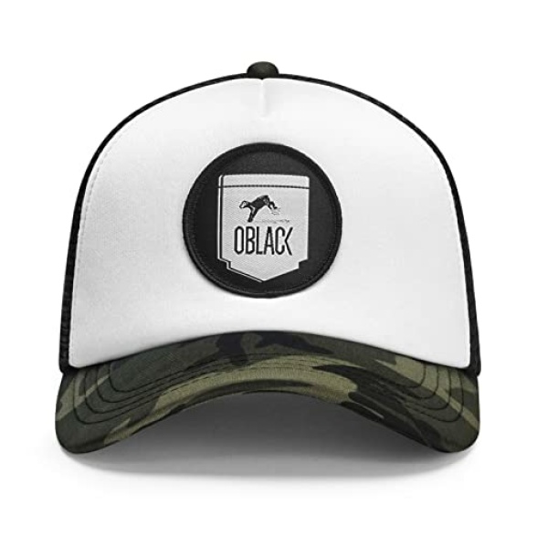 Oblack Trucker Cap | Baseball Caps Mens | Men’s Hats Sun Visor | Golf Hat for Women | Outdoor Running Black Cap | Ladies Summer Baseball Hat | 5 Panel Mesh Caps | Breathable Adjustable Brim - Image 6
