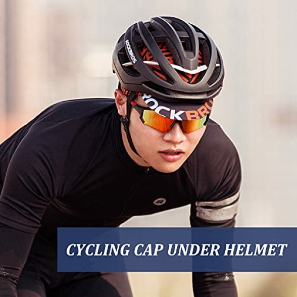 ROCKBROS Cycling Cap Sunproof Sweat Absorption Hat Comfortable and Breathable Multi-Application Cycling Cap Average Size Outdoor & Sports - Image 6