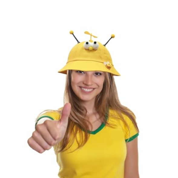 SIEBOLD Propeller hat,Helicopter Hat,Propeller Cap,Funny Party hat,Summer Sun Protection Outdoor Sun Hat,for adults and children for Fancy Dress Party hat Party Favors - Image 5