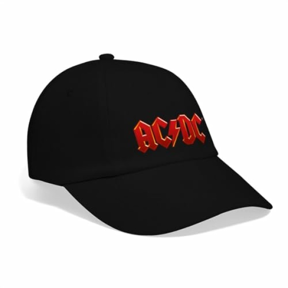 Spreadshirt AC/DC Classic Logo with Lightning Bolt Baseball Cap
