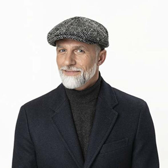 Stetson Hatteras Women/Men - Made in The EU winter cap newsboy flat hat with peak, lining Autumn-Winter - Image 3