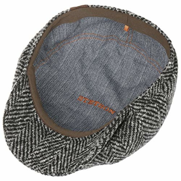 Stetson Hatteras Women/Men - Made in The EU winter cap newsboy flat hat with peak, lining Autumn-Winter - Image 5