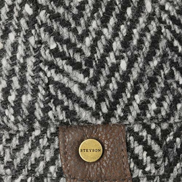Stetson Hatteras Women/Men - Made in The EU winter cap newsboy flat hat with peak, lining Autumn-Winter - Image 6