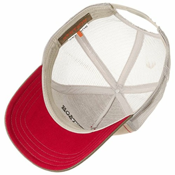 Stetson Dirt Track Racing Trucker Cap Menâs â Made of Cotton â One Size (55-60 cm) â Adjustable mesh Cap â Snapback with airy mesh Panel â Two-Tone Baseball Cap â Summer/Winter - Image 4