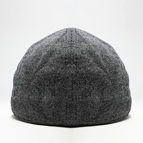 The Original Boston Scally Cap - The Dubliner Newsboy Flat Cap - 6 Panel Cotton Fitted Hat for Men - Black - Image 5