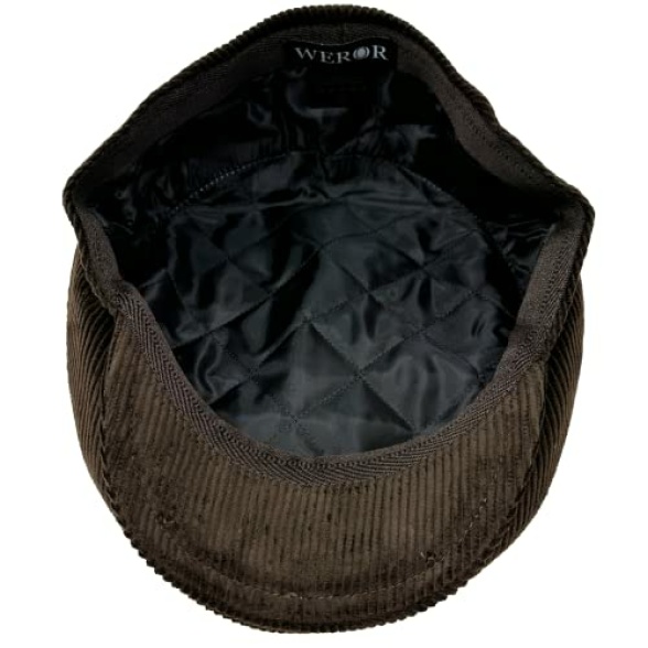 WEROR WEROR-396.1 Men's Flat Cap Cord - Image 6