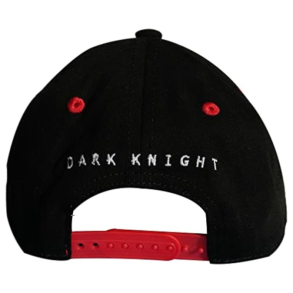 Warner - Batman - Black & RED - Curved Bill Cap - Image 3