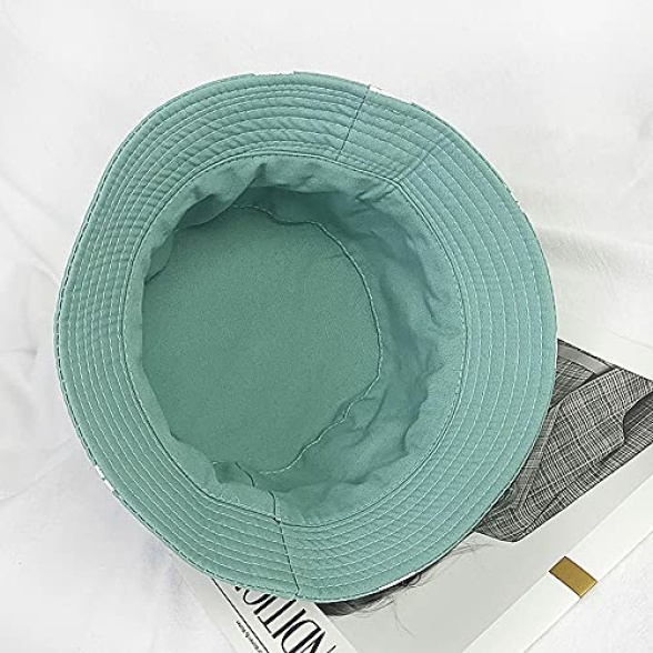 XYIYI Cute Bucket Hat Beach Fisherman Hats for Women, Reversible Double-Side-Wear - Image 5