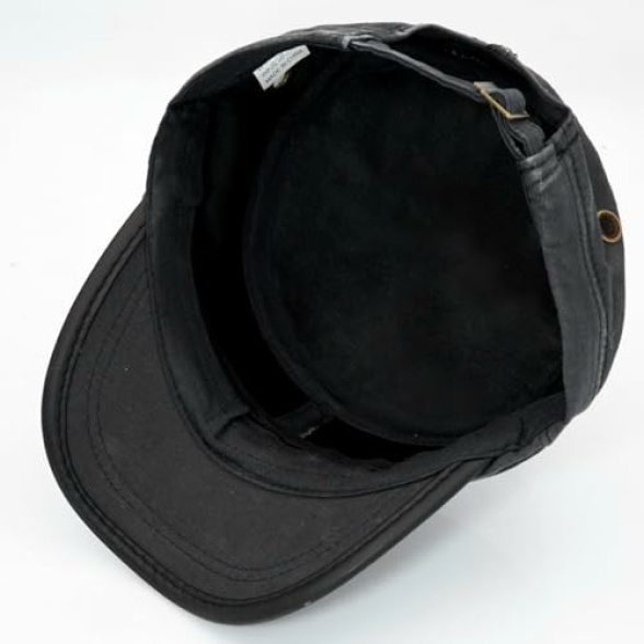 YeeHeen Cadet Army Hat 2 Pieces Flat Top Cap Unisex Military Hat for Women Men - Image 6