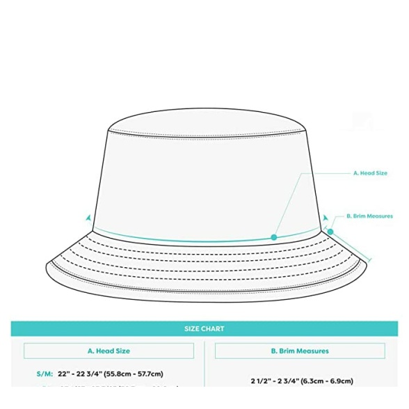 ZRWASKAÂ® Unisex Bucket Hat Reversible Mens, Womens Cotton Fisherman Hats for Hunting, Camping, Hiking, Travelling, Fishing, Football Summer Sun Hat Plain Colours Size 56-58cm - Image 3