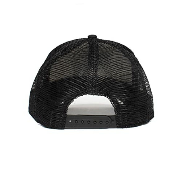 Goorin Bros. The Farm Unisex Adjustable Mesh Snapback Trucker Hat, Black (The White Tiger), One Size - Image 5