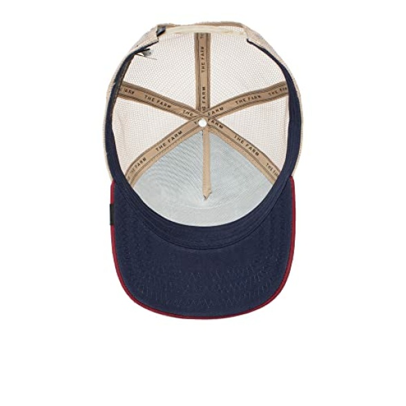Goorin Bros. Mesh Trucker Cap, Indigo The Freedom Eagle, One Size - Image 6