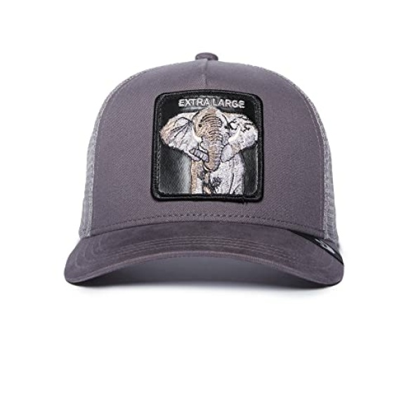 Goorin Bros. The Farm Adjustable Mesh Trucker Hat for Men and Women, Grey (Extra Large Truckin), One Size - Image 3