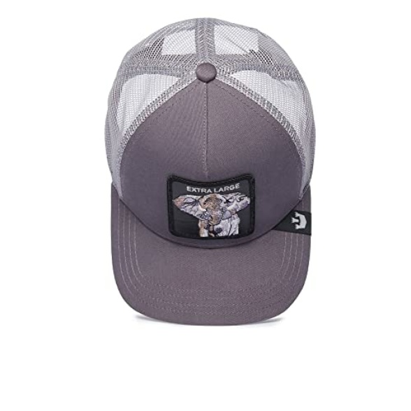 Goorin Bros. The Farm Adjustable Mesh Trucker Hat for Men and Women, Grey (Extra Large Truckin), One Size - Image 6