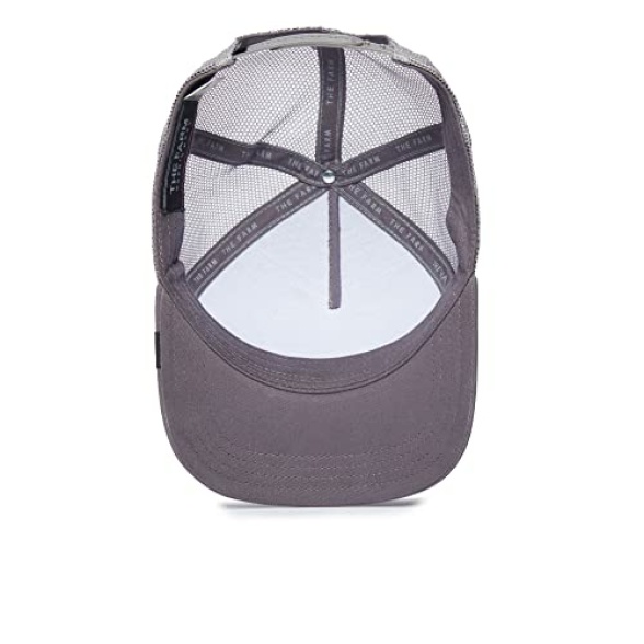 Goorin Bros. The Farm Adjustable Mesh Trucker Hat for Men and Women, Grey (Extra Large Truckin), One Size - Image 7