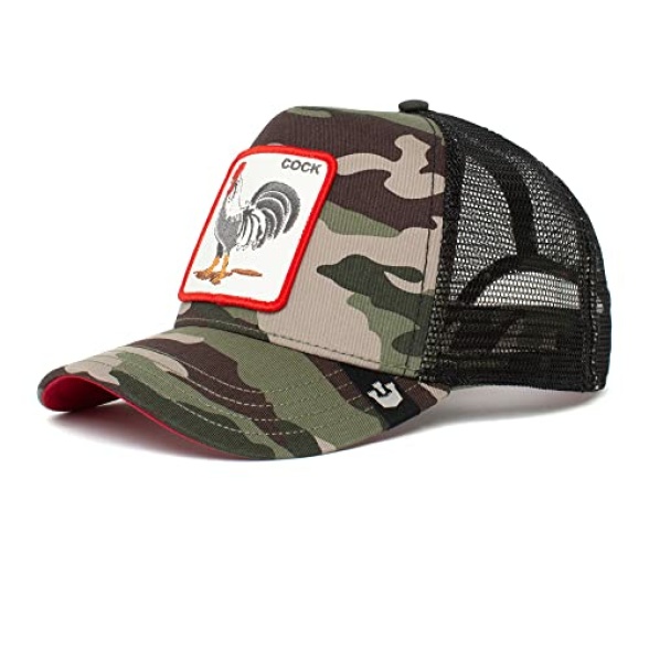 Goorin Bros. The Farm Unisex Baseball Trucker Hat, Camouflage (The Rooster), One Size