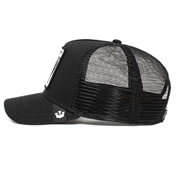 Goorin Bros. The Farm Unisex Original Adjustable Snapback Trucker Hat, Black (Black Sheep), One Size - Image 4