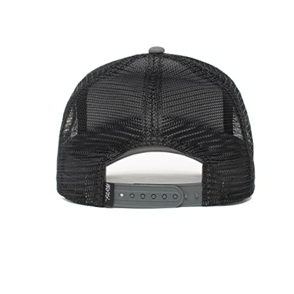 Goorin Bros. The Farm Unisex Original Adjustable Snapback Trucker Hat, Charcoal (The Boss), One Size - Image 5