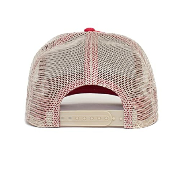 Goorin Bros. The Farm Unisex Original Adjustable Snapback Trucker Hat, Red (The G.O.A.T.), One Size - Image 5