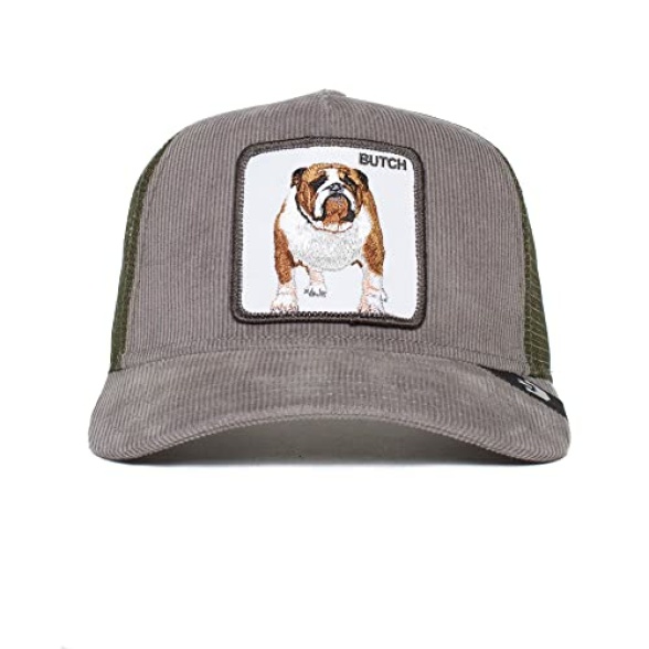 Goorin Bros. Unisex The Farm Corduroy Adjustable Trucker Hat, White (Wulbul), One Size - Image 3