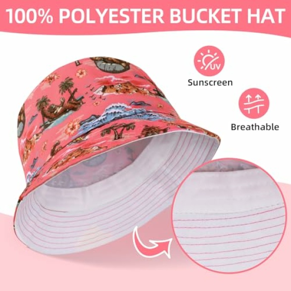 Bucket Hat Unisex Print Cute Funny Fisherman Sun Hats Outdoor Golf Beach Hats for Men Women - Image 6