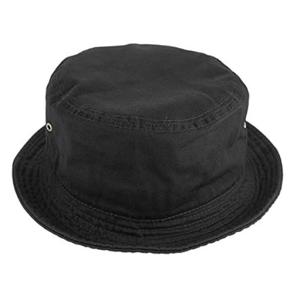 Gelante Solid Color 100% Cotton Bucket Hat for Women and Men Packable Travel Summer Beach Hat - Image 4