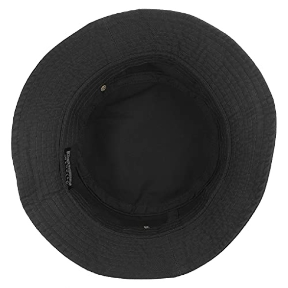 Gelante Solid Color 100% Cotton Bucket Hat for Women and Men Packable Travel Summer Beach Hat - Image 5