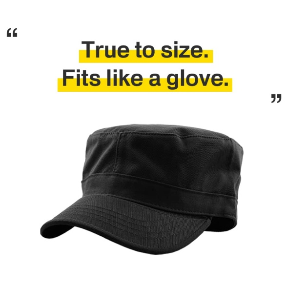 KBETHOS Cadet Army Cap Basic Everyday Military Style Hat (Now with STASH Pocket Version Available) - Image 3