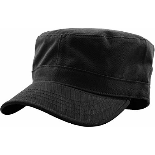 KBETHOS Cadet Army Cap Basic Everyday Military Style Hat (Now with STASH Pocket Version Available)