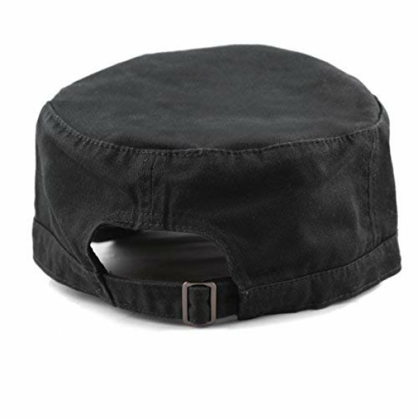 The Hat Depot Cadet Military Army Baseball Cap Tie Dye & Washed Cotton Basic & Distressed Cadet Brushed Cotton Cap - Image 5