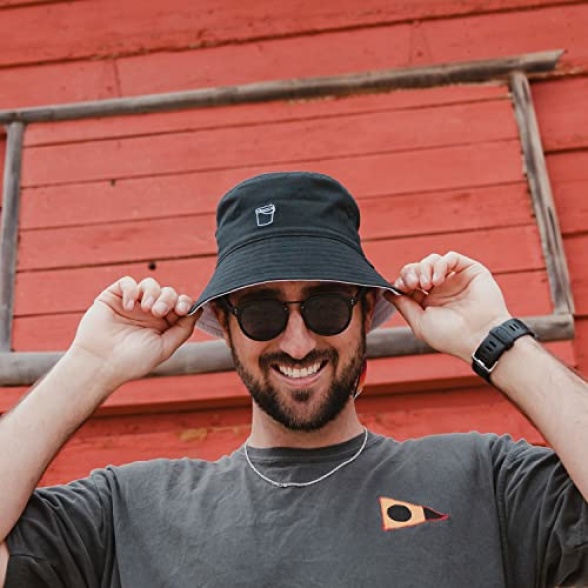 Ukes Premium Bucket Hat, Easy to Pack for Outdoor Summer Adventure, Fun Bucket Design - Image 6